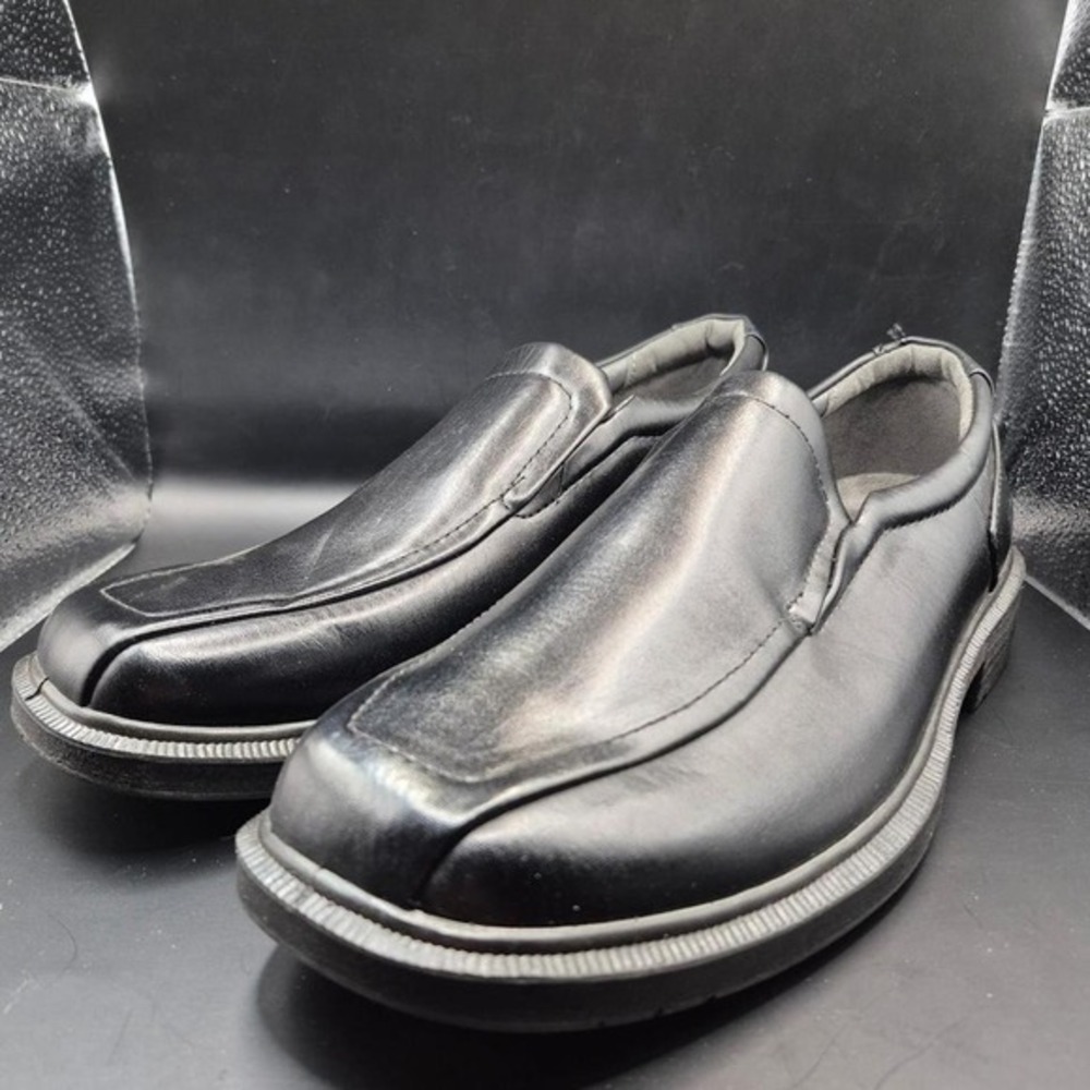 MENS COVINGTON SHEFFIELD‎ BLACK LOAFERS SLIP-ON SHOES SIZE 10 1/2